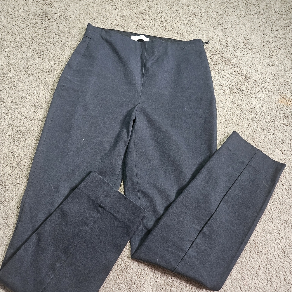Everlane Women's Dark Blue Skinny Pants - Picture 3 of 7